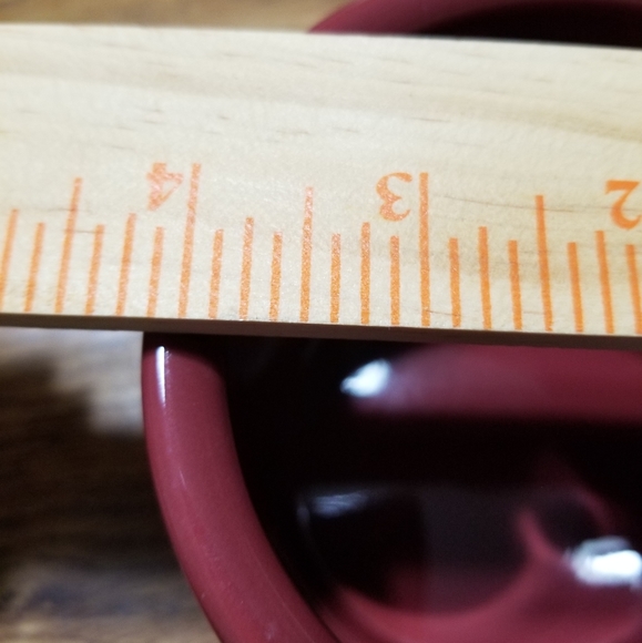 Longaberger Pottery Woven Traditions Mini Salt Crock Paprika - Picture 5 of 6